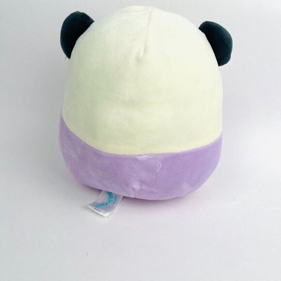 Squishmallows Spa Day Stanley the Panda Wellness Squad 7 inch Plush EUC Kellytoy - Picture 2 of 2